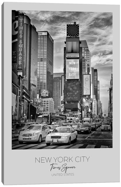 In Focus: New York City Times Square Canvas Art Print - Times Square