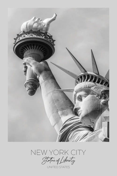 In Focus: New York City Statue Of Liberty In Detail