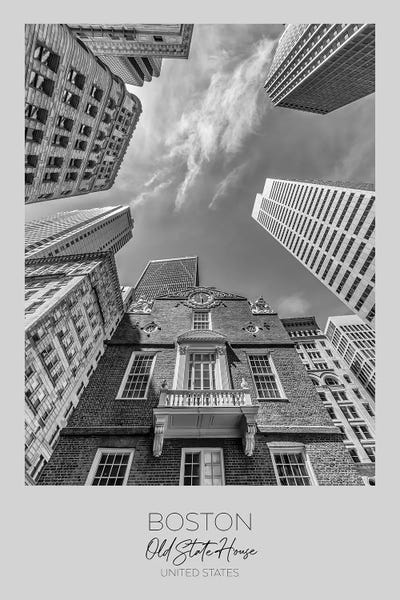 In Focus: Boston Old State House by Melanie Viola art print