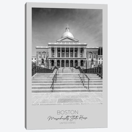 In Focus: Boston Massachusetts State House Canvas Print #MEV811} by Melanie Viola Canvas Print