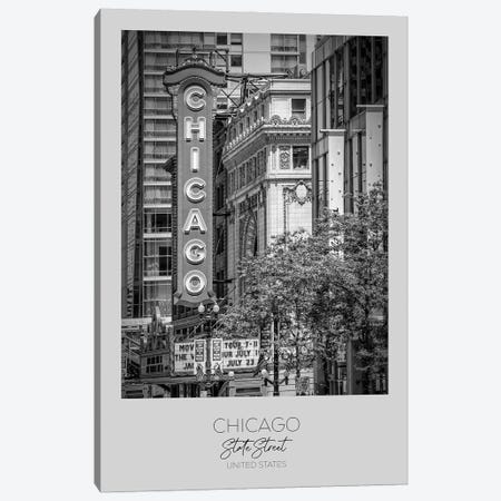 In Focus: Chicago State Street Canvas Print #MEV814} by Melanie Viola Canvas Wall Art