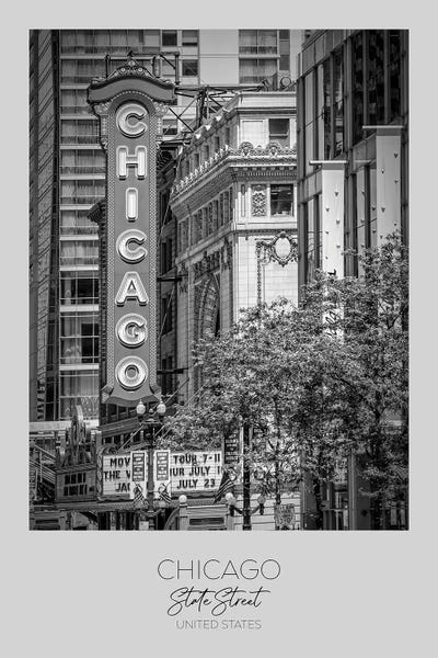 Fine Art Print: In Focus: Chicago State Street by Melanie Viola