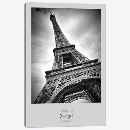 In Focus: Paris Eiffel Tower Canvas Print #MEV818} by Melanie Viola Canvas Art Print