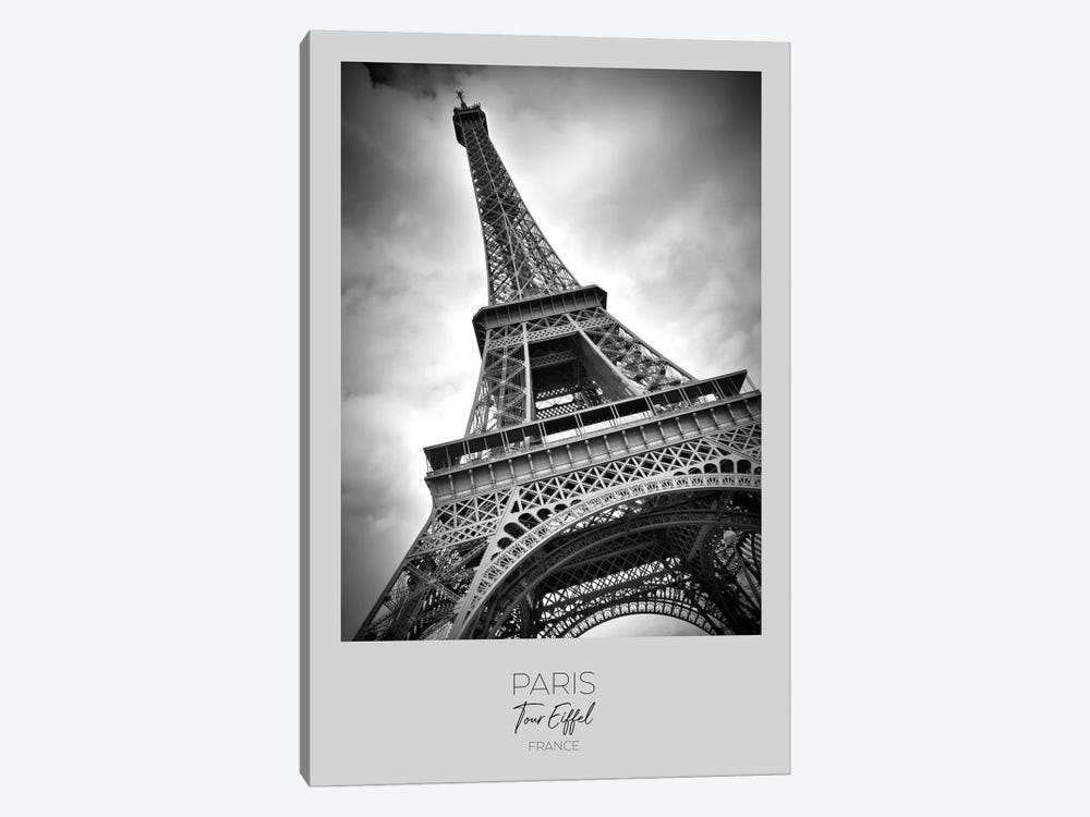 In Focus: Paris Eiffel Tower 1-piece Canvas Artwork