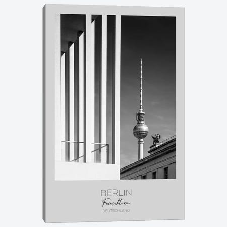 In Focus: Berlin Television Tower & Museum Island Canvas Print #MEV821} by Melanie Viola Canvas Art