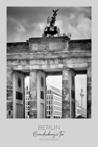 Gates: In Focus: Berlin Brandenburg Gate by Melanie Viola