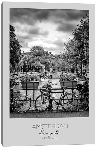 In Focus: Amsterdam Herengracht Canvas Art Print