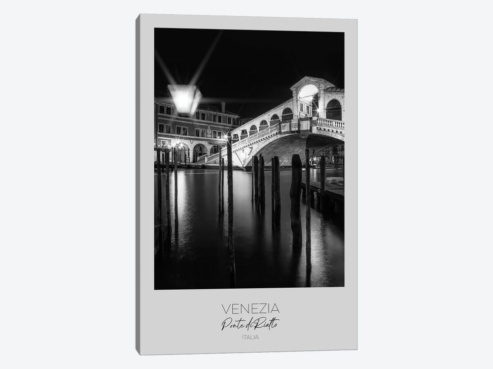 In Focus: Venice Rialto Bridge by Melanie Viola 1-piece Canvas Artwork