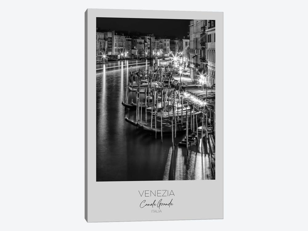In Focus: Venice View From Rialto Bridge by Melanie Viola 1-piece Canvas Print