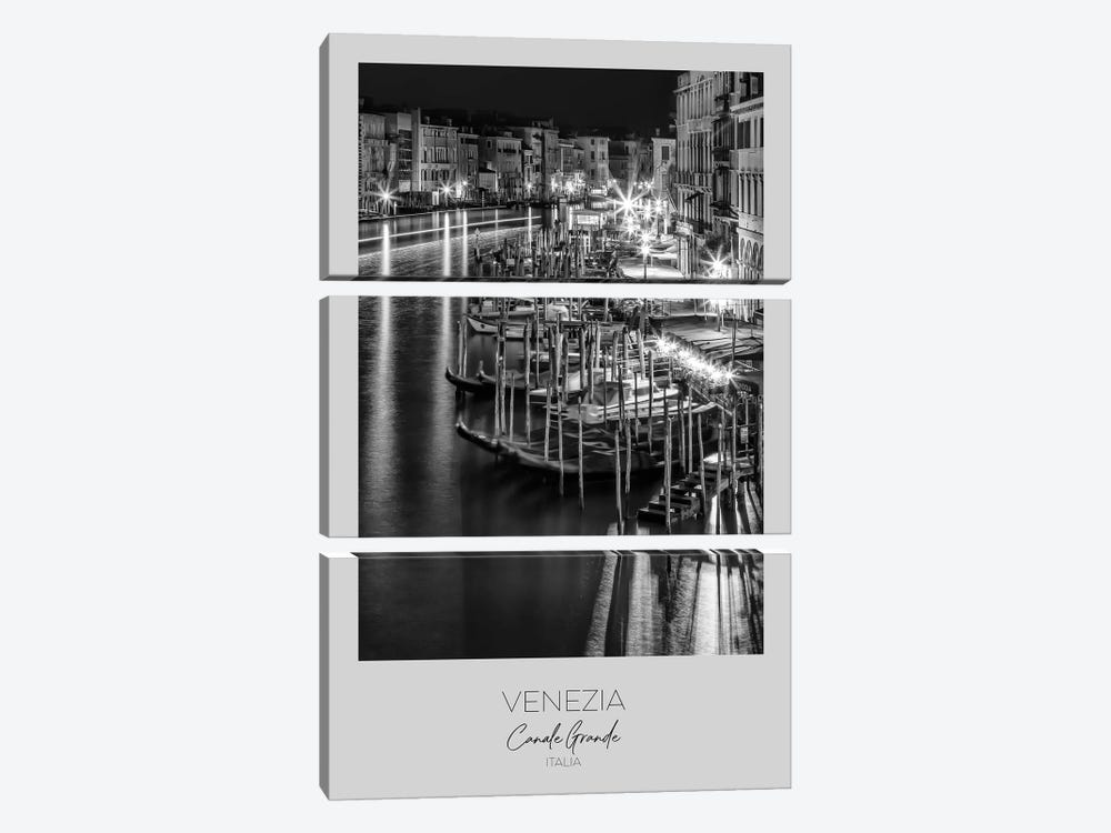 In Focus: Venice View From Rialto Bridge by Melanie Viola 3-piece Art Print