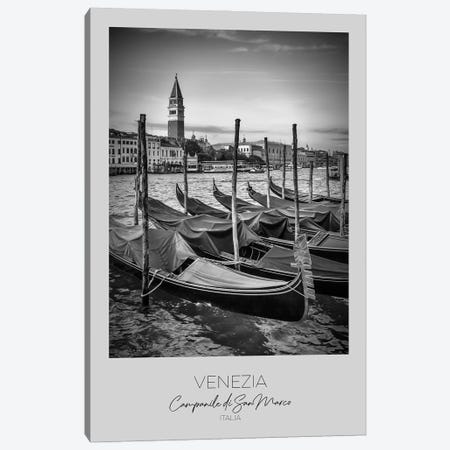 In Focus: Venice Grand Canal And St Mark's Campanile Canvas Print #MEV835} by Melanie Viola Canvas Artwork