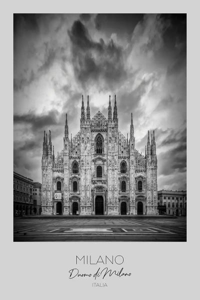 In Focus: Milan Cathedral Santa Maria Nascente by Melanie Viola acrylic art print
