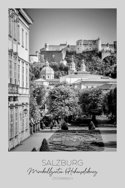 Austria: In Focus: Salzburg Wonderful View To Salzburg Fortress by Melanie Viola