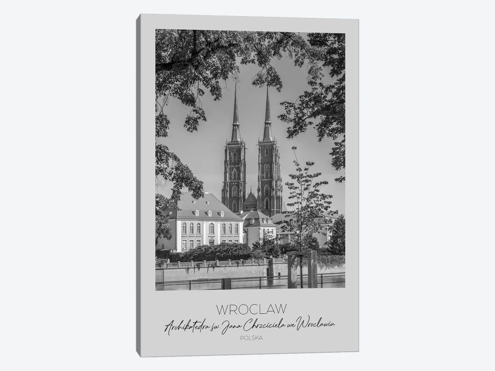 In Focus: Wroclaw Cathedral Of St John The Baptist by Melanie Viola 1-piece Canvas Wall Art