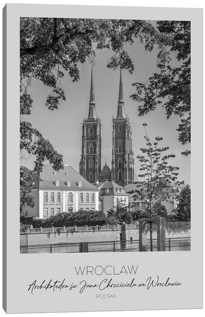 In Focus: Wroclaw Cathedral Of St John The Baptist Canvas Art Print - Poland