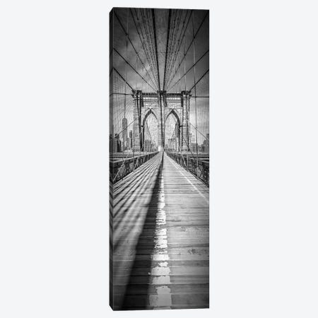 New York City Brooklyn Bridge Canvas Print #MEV85} by Melanie Viola Art Print