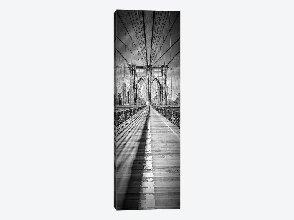 New York City Brooklyn Bridge by Melanie Viola 1-piece Canvas Art Print