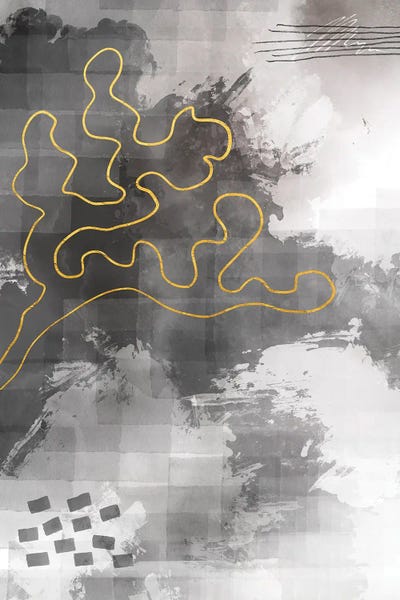 Abstract Painting LXI Shapes by Melanie Viola multi panel art