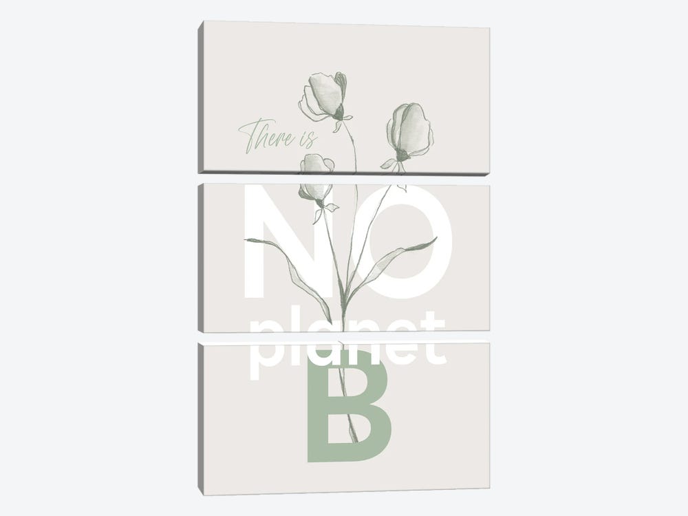There Is No Planet B by Melanie Viola 3-piece Canvas Artwork