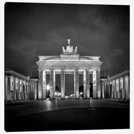 Berlin Brandenburg Gate  Canvas Print #MEV8} by Melanie Viola Canvas Art