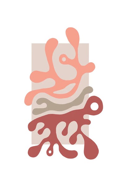 Twisted Beats I - The Beginning by Melanie Viola metal wall art