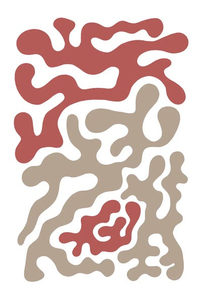 Twisted Beats VI - Happy by Melanie Viola metal wall art