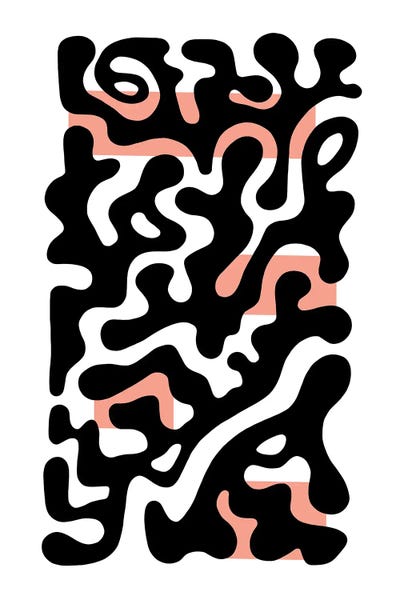 Twisted Beats VII - Hey, What's Up - Dark by Melanie Viola metal wall art