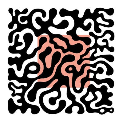 Twisted Beats IX - Party - Dark by Melanie Viola canvas print