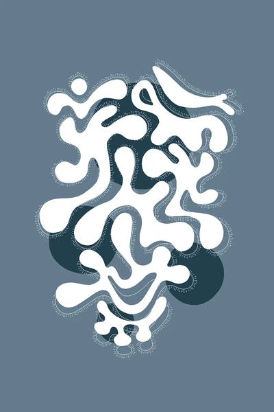 Twisted Beats No. 5.2 - The Rising by Melanie Viola metal wall art