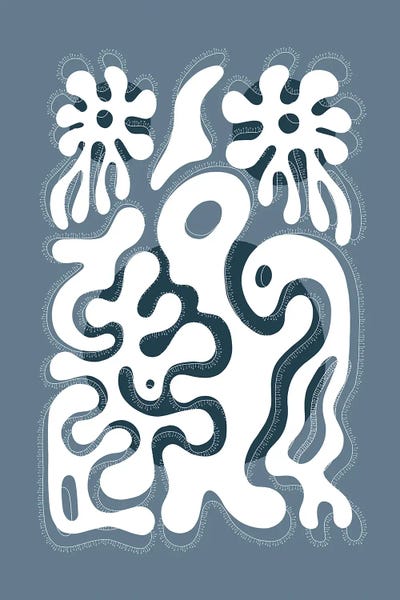 Twisted Beats No. 14.11 - Universe by Melanie Viola metal wall art