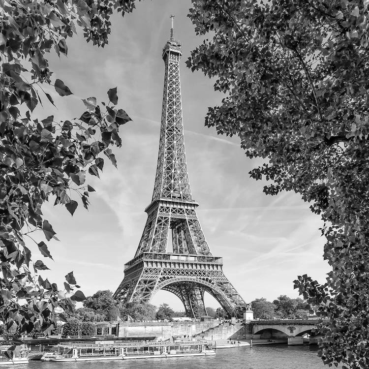 Paris Eiffel Tower & River Seine