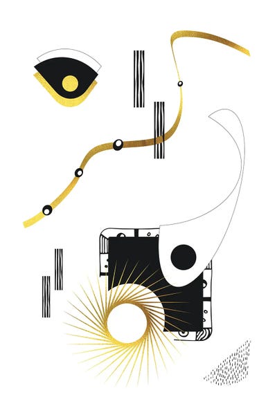 Graphic Art Above The Sun by Melanie Viola canvas print