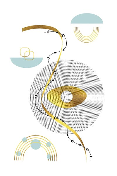 Graphic Art Open Minded View by Melanie Viola metal wall art