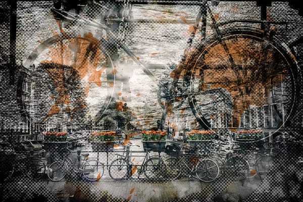 Netherlands: Amsterdam Bicycles by Melanie Viola