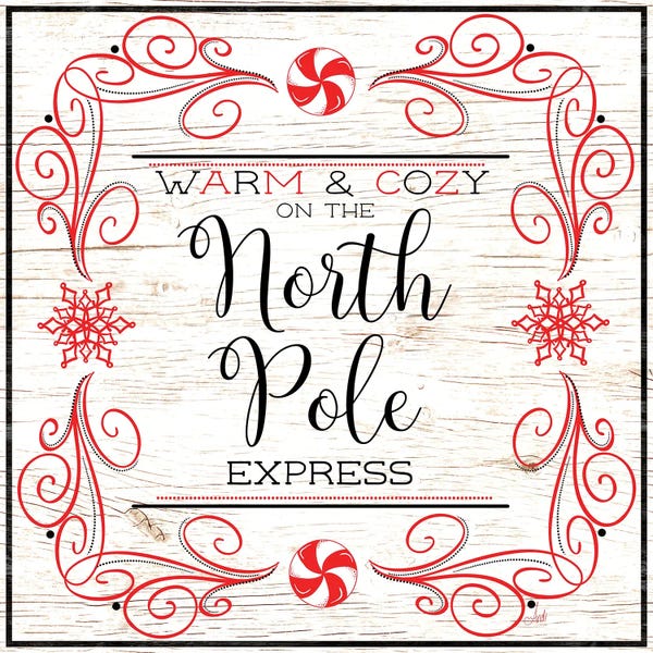 Home For The Holidays: North Peppermint Pole I by Andi Metz