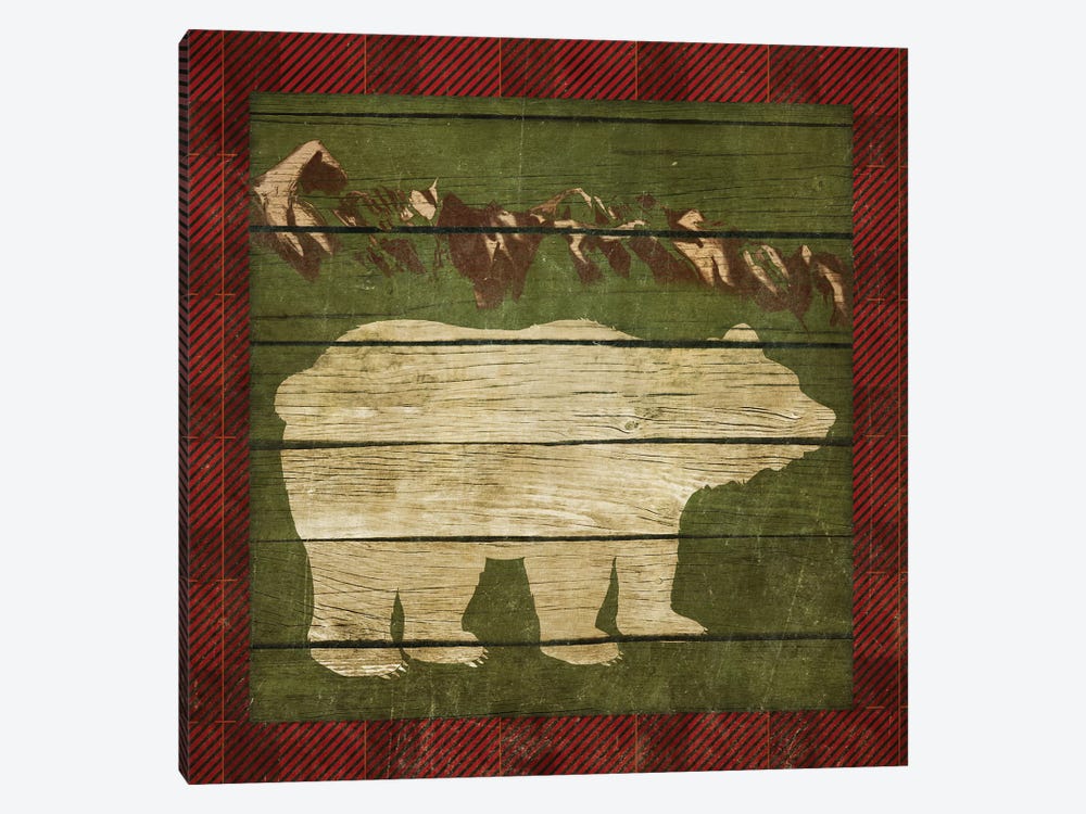 Rustic Nature on Plaid I by Andi Metz 1-piece Canvas Art