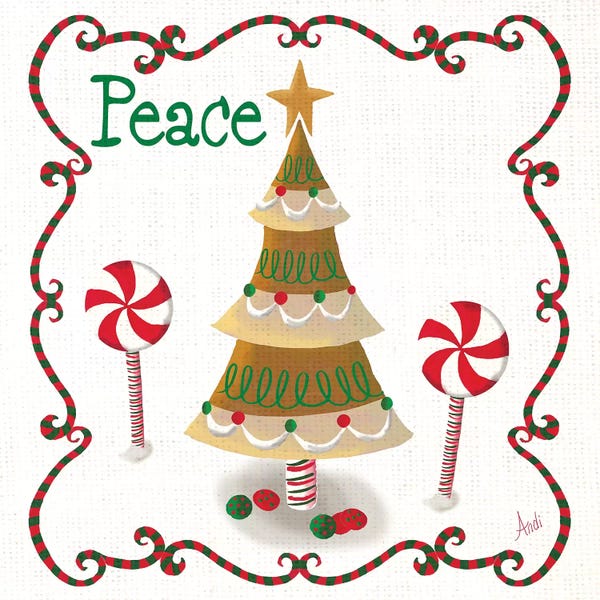 Holiday Eats & Treats: Gingerbread Forest II by Andi Metz