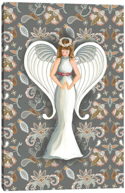 Wonderland Angel I Canvas Art Print - Religious Christmas Art