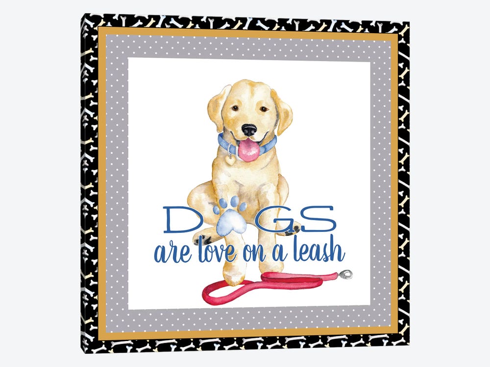 A Dogs Life I by Andi Metz 1-piece Canvas Wall Art