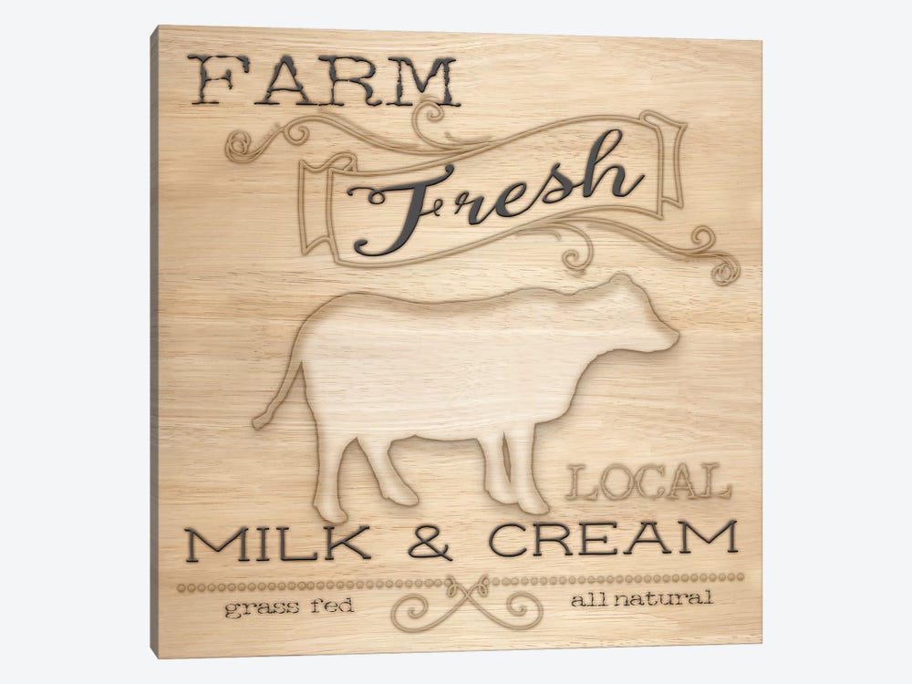 Country Organic Dairy I 1-piece Art Print