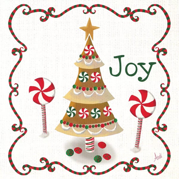 Holiday Eats & Treats: Gingerbread Forest III by Andi Metz