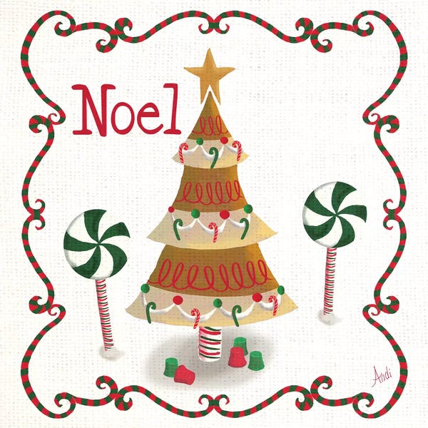 Holiday Eats & Treats: Gingerbread Forest IV by Andi Metz