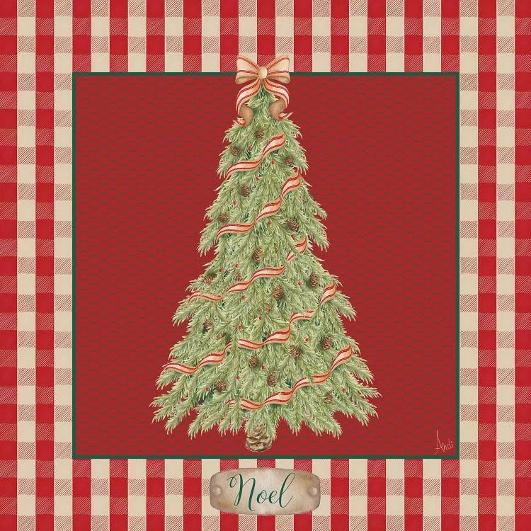Hometown Christmas I by Andi Metz wall art