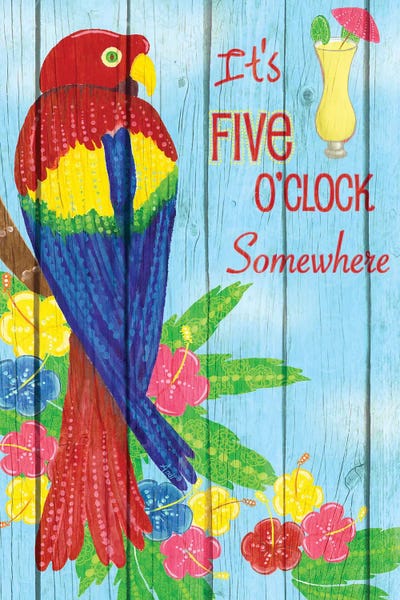 Parrots: Parrot Party I by Andi Metz