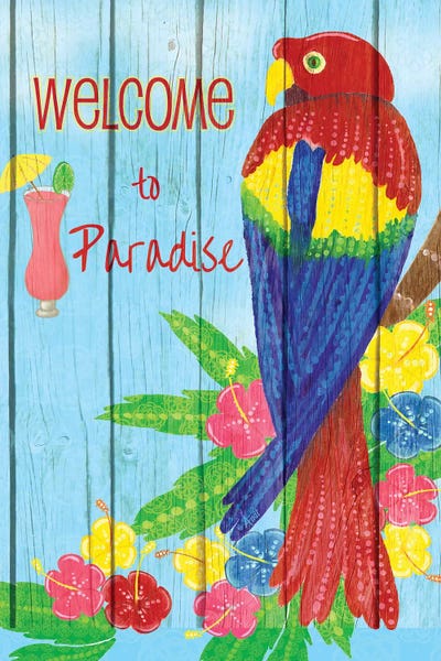 Parrots: Parrot Party II by Andi Metz