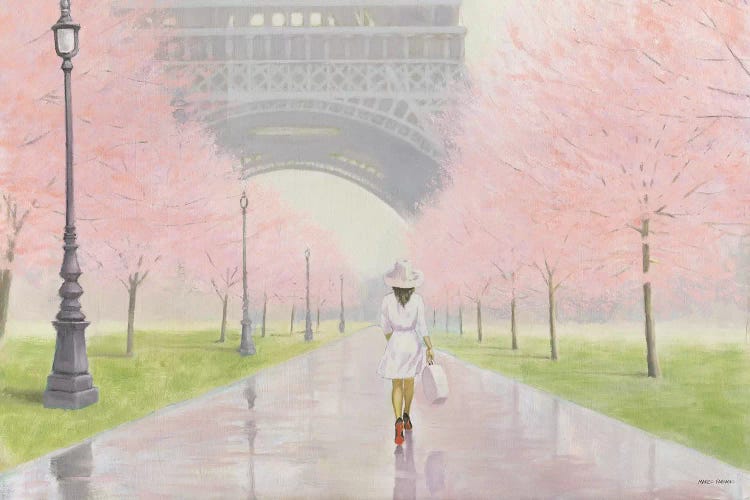 Printemps a Paris I by Marco Fabiano wall art
