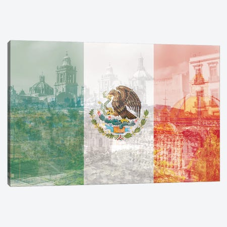 The City of Palaces - Mexico City - Springboard of the Aztec Empire Canvas Print #MFC11} by 5by5collective Canvas Wall Art