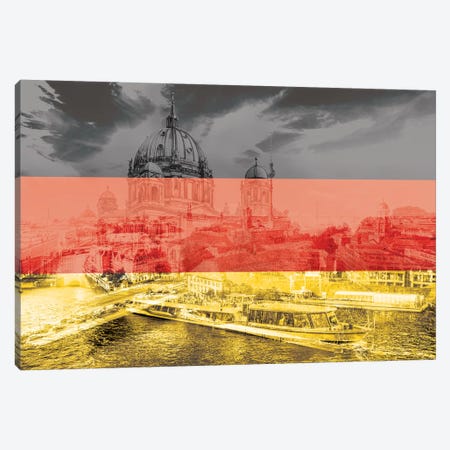 The Grey City - Berlin Canvas Print #MFC14} by 5by5collective Canvas Print