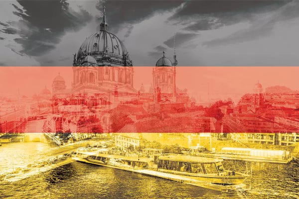 International Flags: The Grey City - Berlin by 5by5collective