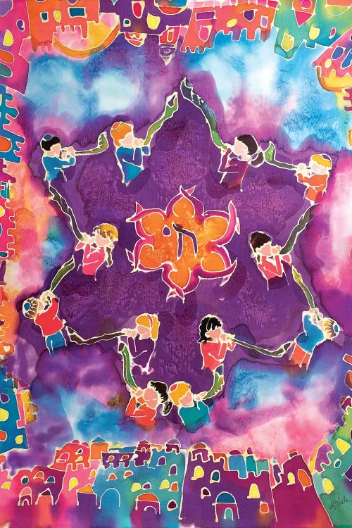L'Chayim by Michele Pulver Feldman wall art